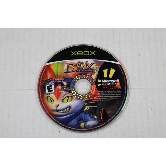 Microsoft Other - Blinx: The Time Sweeper (Microsoft Xbox, 2002) Authentic, game disc only